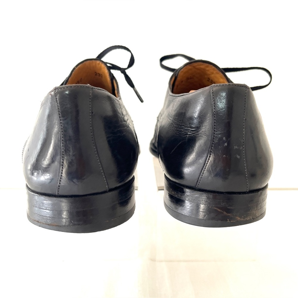 Black Mezlan Cancun Oxford dress/formal/business cap toe shoes for men SIZE 10 - Picture 6 of 7